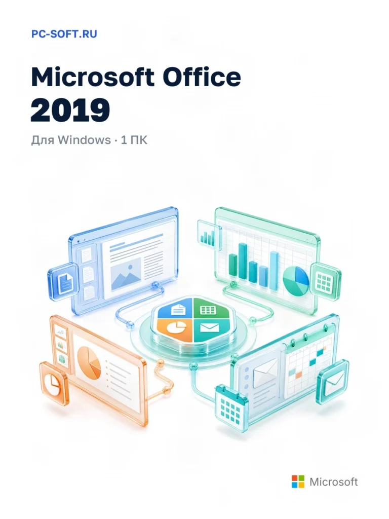 Карточка загрузки Office 2019 Для Дома и Учебы: официальный дистрибутив Microsoft