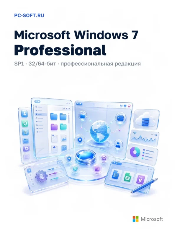 Windows 7 Professional SP1, x32/x64