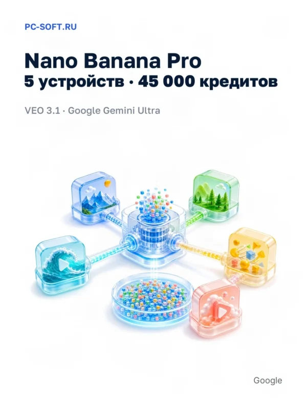 Nano Banana Pro на 5 устройств + VEO 3.1 + Google…