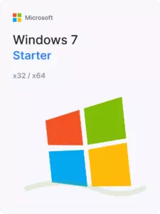Windows 7 Starter SP1, x32/x64