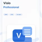 Лицензионный ключ активации Microsoft Visio 2024 Professional