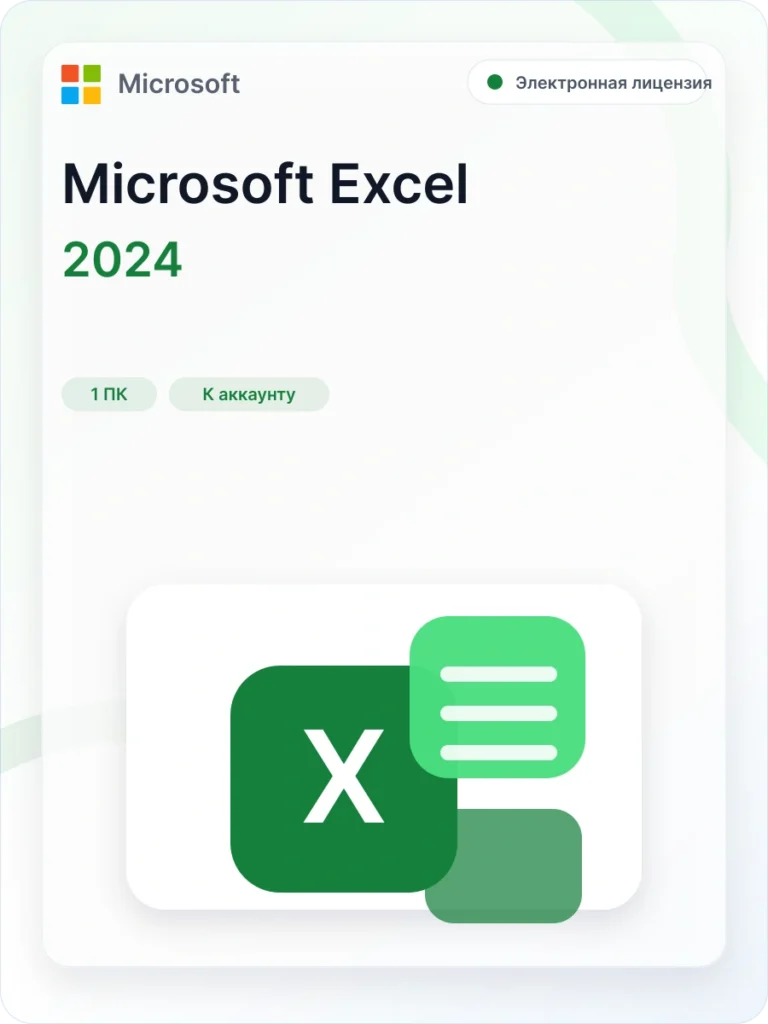 Microsoft Excel 2024