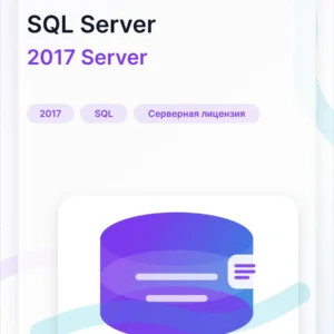 Microsoft SQL Server 2017 для Windows 1 лицензия