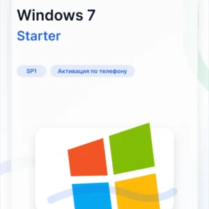 Windows 7 Starter SP1, x32/x64