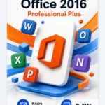 Лицензионный ключ активации Microsoft Office 2016 Pro Plus — без привязки, 5 устройств