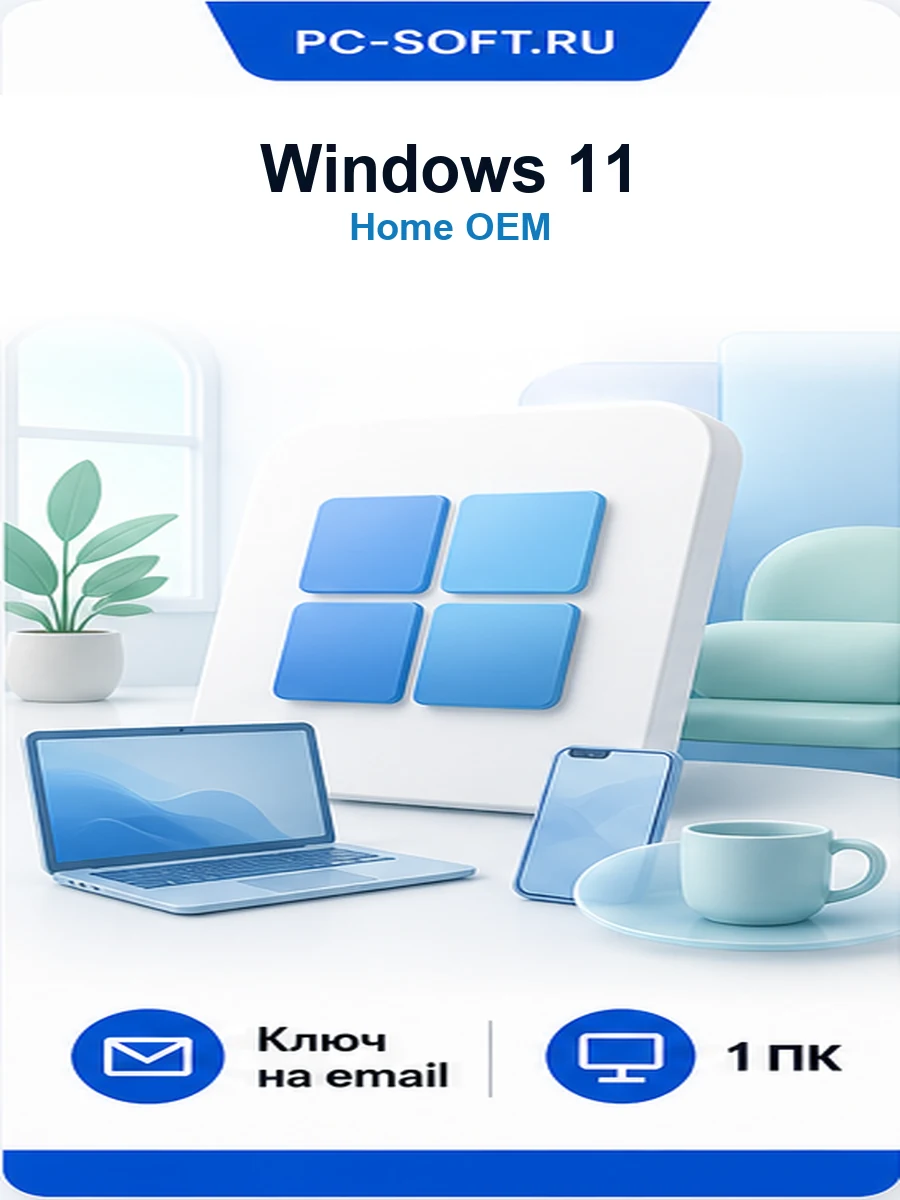 Windows 11 Home OEM по телефону
