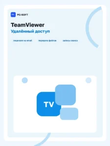 TeamViewer - лицензия на 1 год