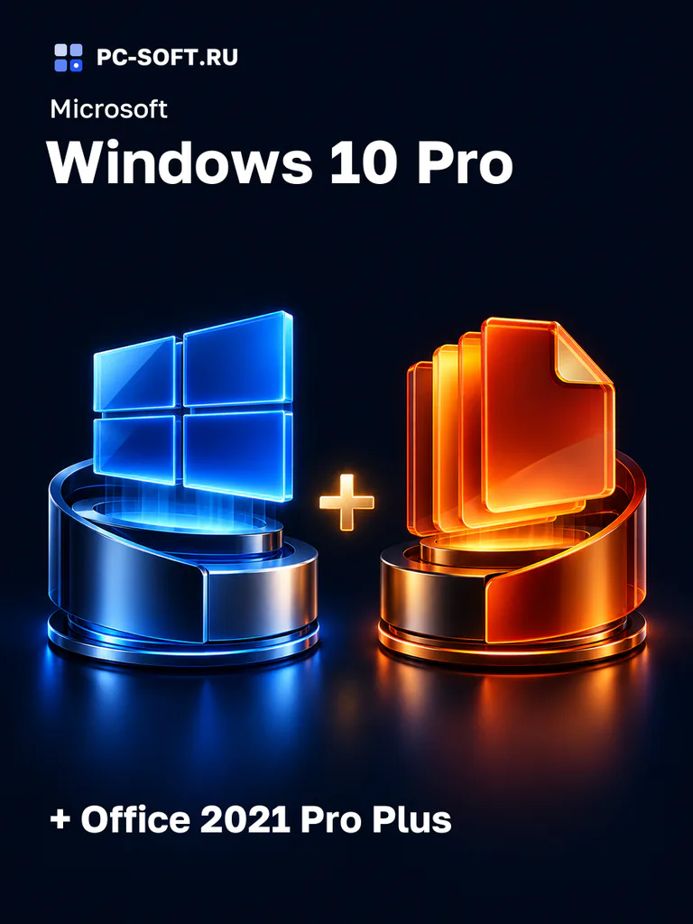 Комплект Windows 10 Pro + Office 2021 Pro Plus