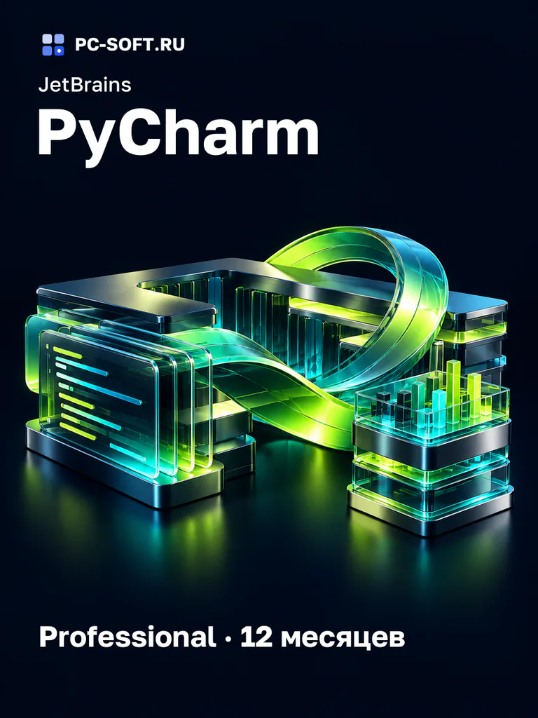 JetBrains PyCharm Professional · 12 месяцев