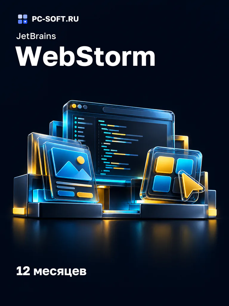 JetBrains WebStorm 12 месяцев