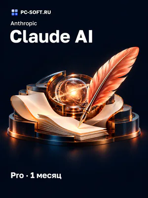 Anthropic Claude AI Pro · 1 месяц
