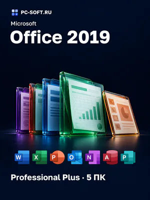 Microsoft Office 2019 Professional Plus · 5 ПК