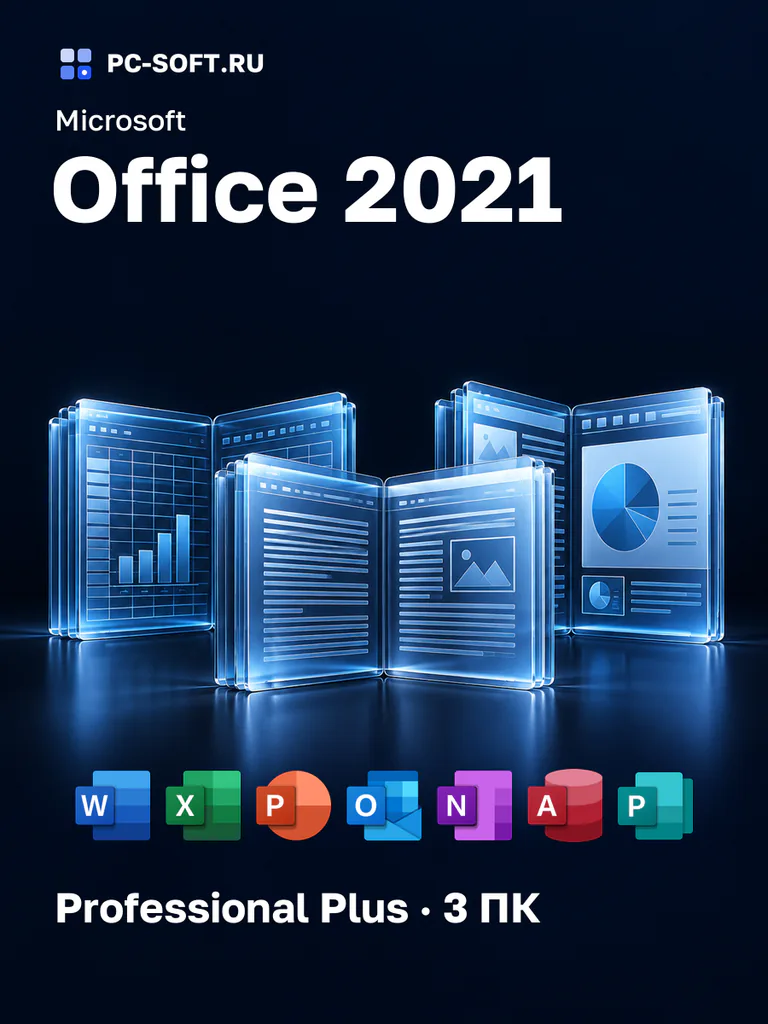 Microsoft Office 2021 Professional Plus · 3 ПК
