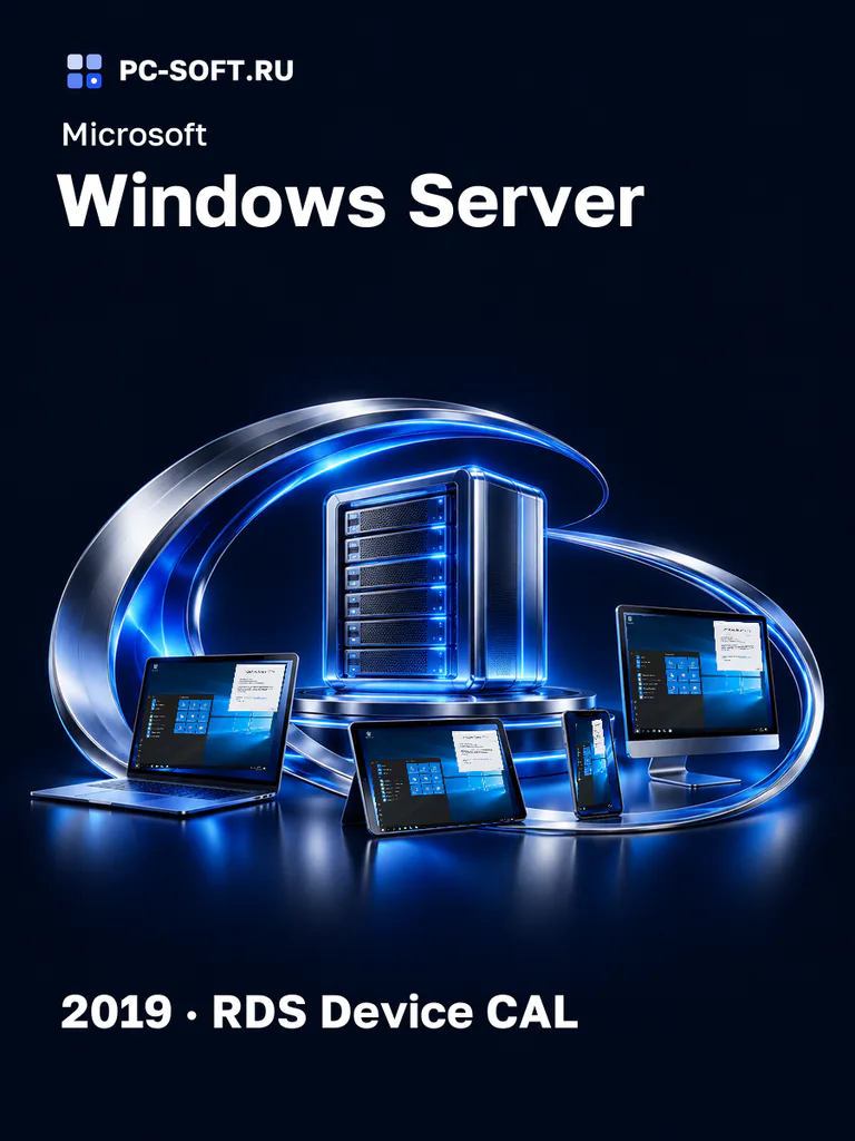 Лицензия Microsoft Windows Server 2019 RDS Device CAL, для 50-ти устройств, электронный ключ
