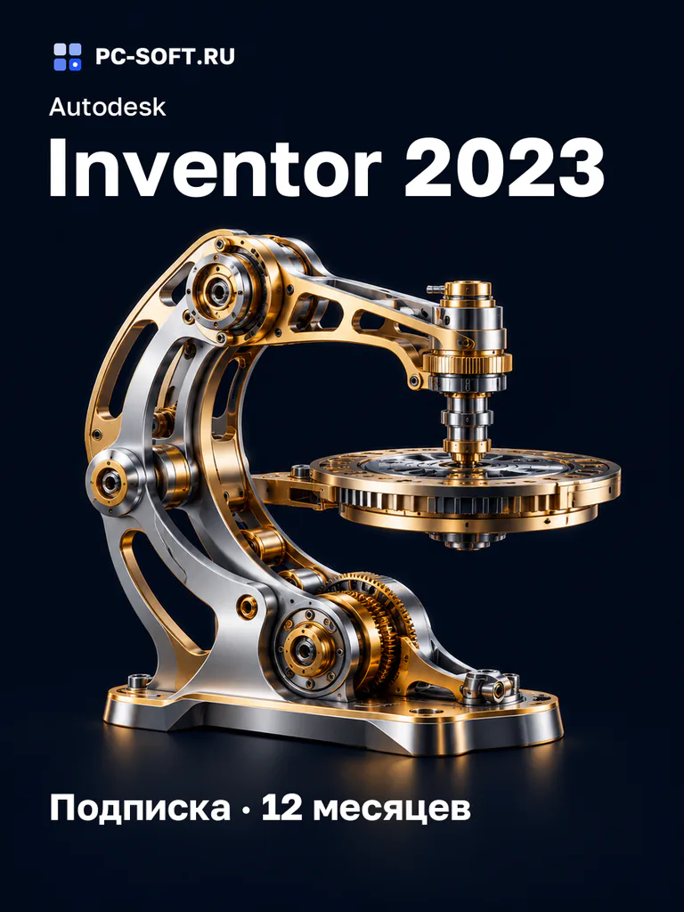 Autodesk Inventor 2023, подписка на ваш аккаунт Autodesk, 12 месяцев