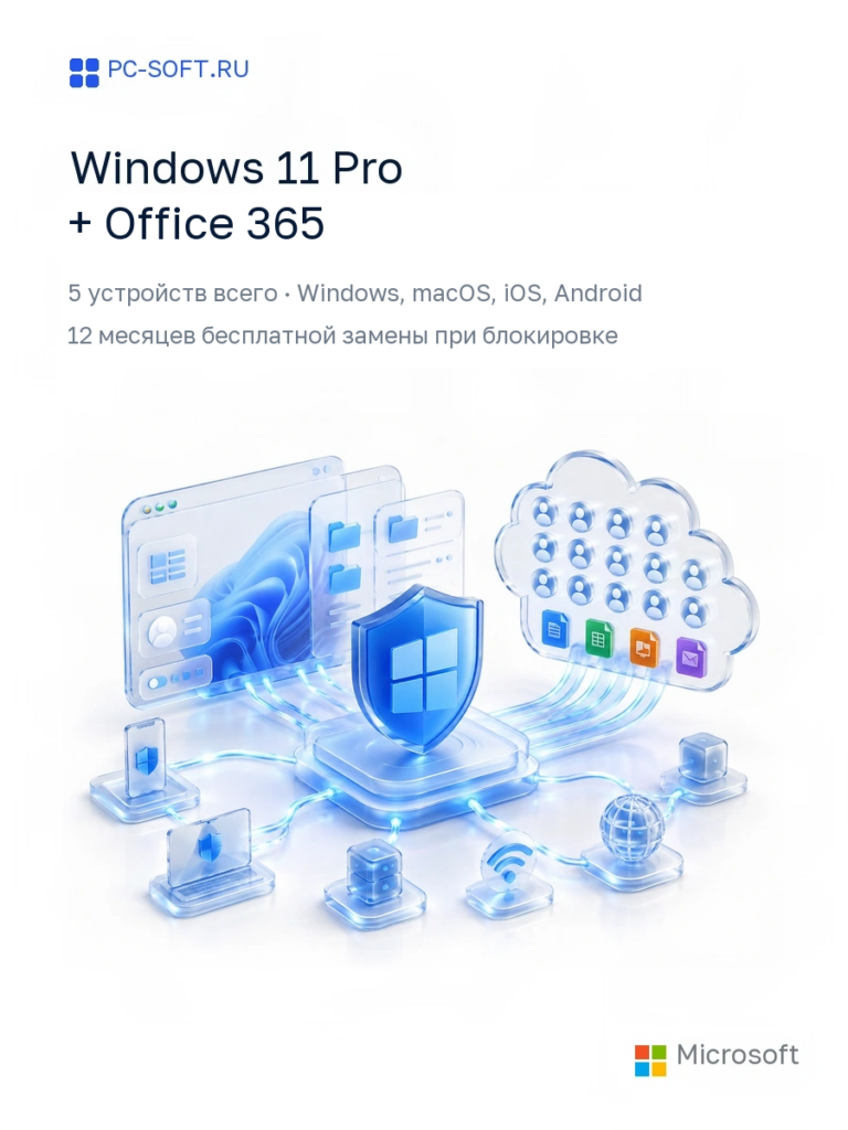 Комплект Windows 11 Pro + Office 365