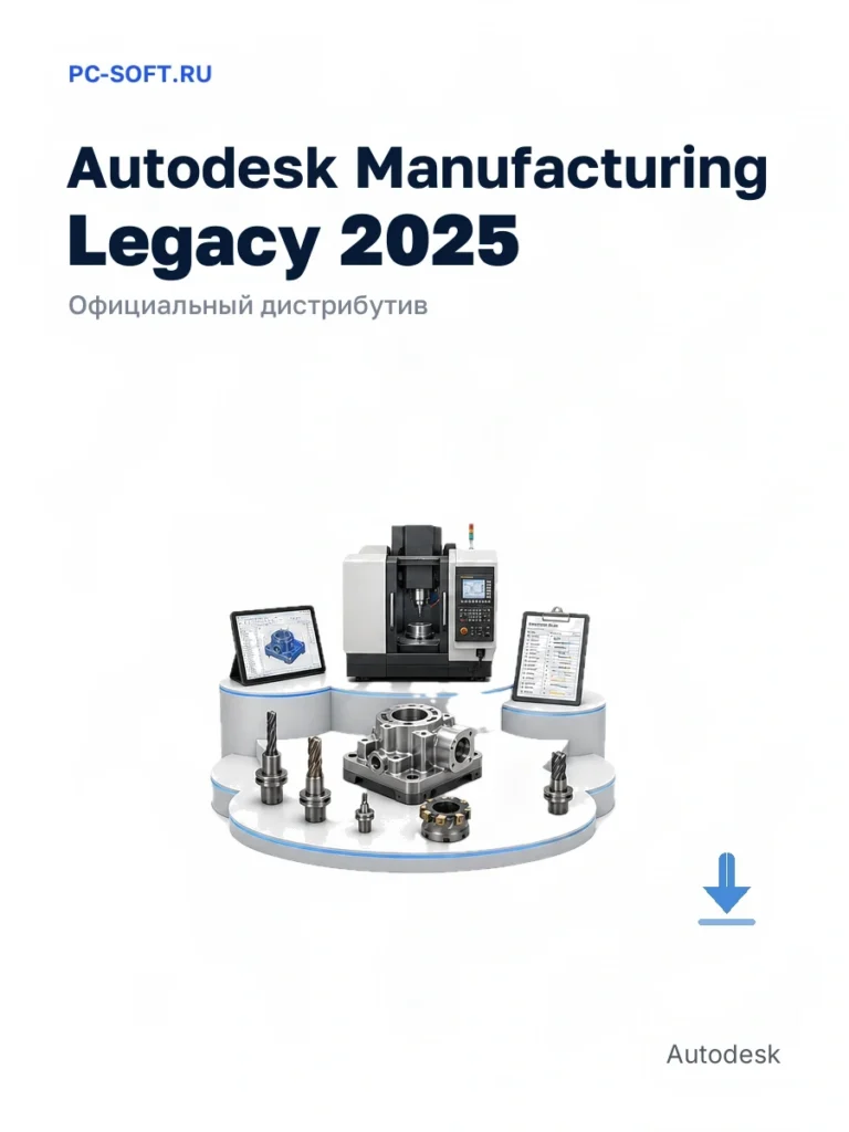 Autodesk Manufacturing Legacy 2025 — официальный дистрибутив