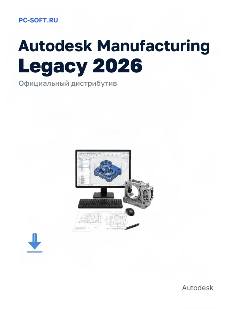 Autodesk Manufacturing Legacy 2026 — официальный дистрибутив