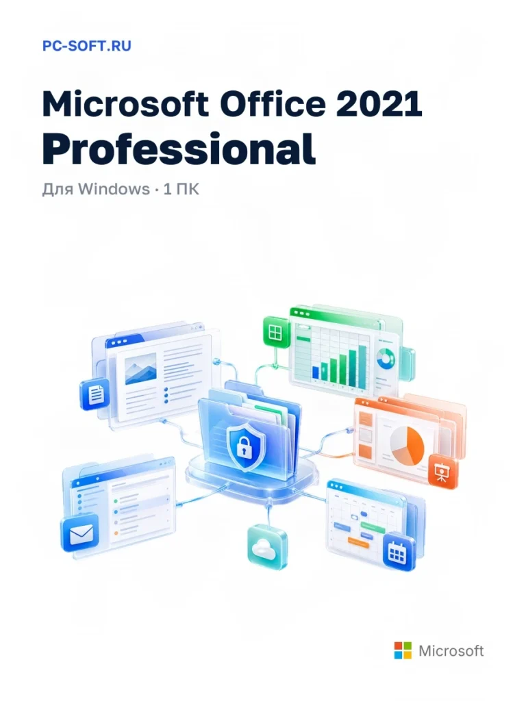 Microsoft Office 2021 Pro, Онлайн активация для 1ПК, простая установка и активация без звонков и ботов!