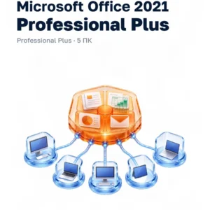 Microsoft Office 2021 Pro Plus на 5 ПК