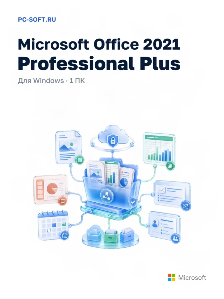 Microsoft Office 2021 Professional Plus — для windows · 1 пк — SKU 702