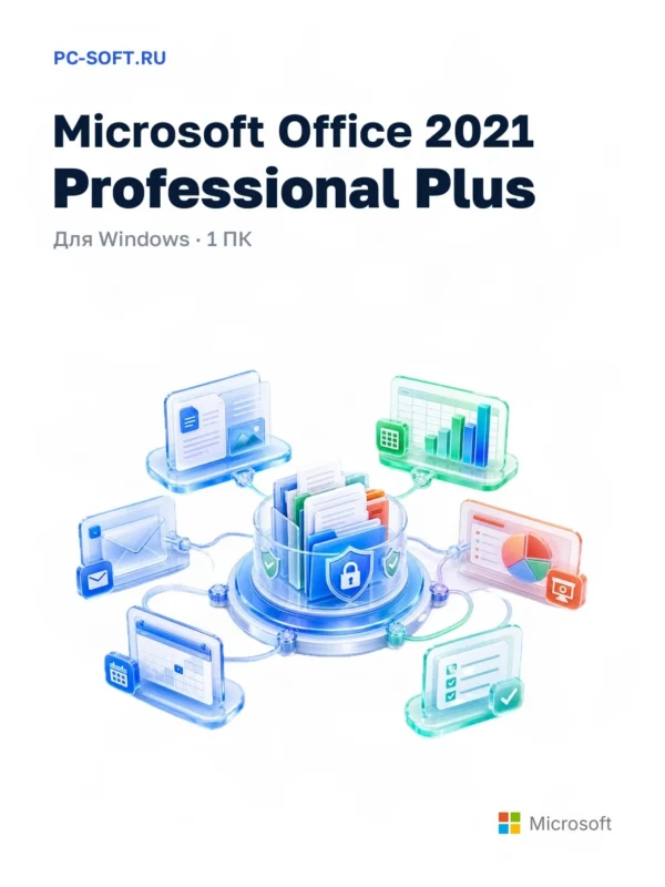 Microsoft Office 2021 Pro Plus 1 активация