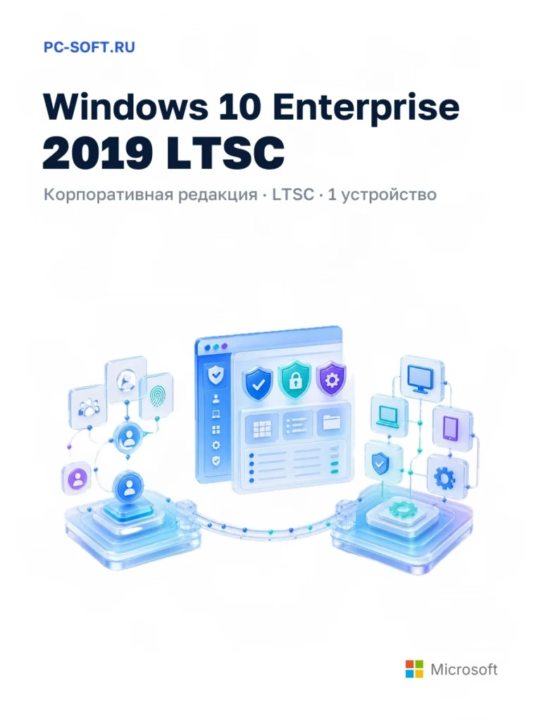 Windows 10 Enterprise 2019 LTSC — корпоративная редакция · ltsc · 1 устройство
