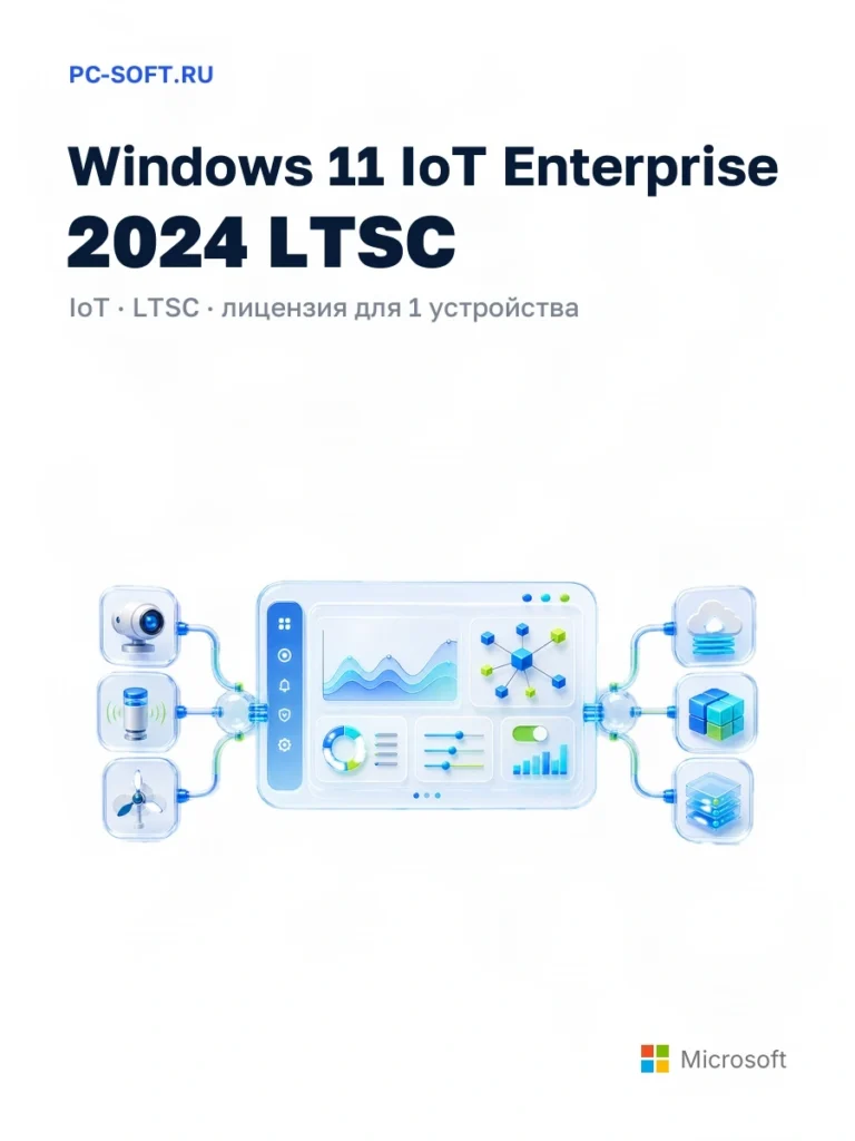 Ключ активации Windows 11 IoT Enterprise LTSC 2024, лицензия для 1 устройства, надёжная официальная версия