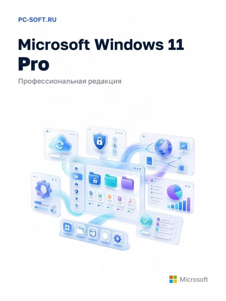 Microsoft Windows 11 Pro — профессиональная редакция