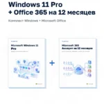 Windows 11 Pro + Office 365 на 12 месяцев — комплект