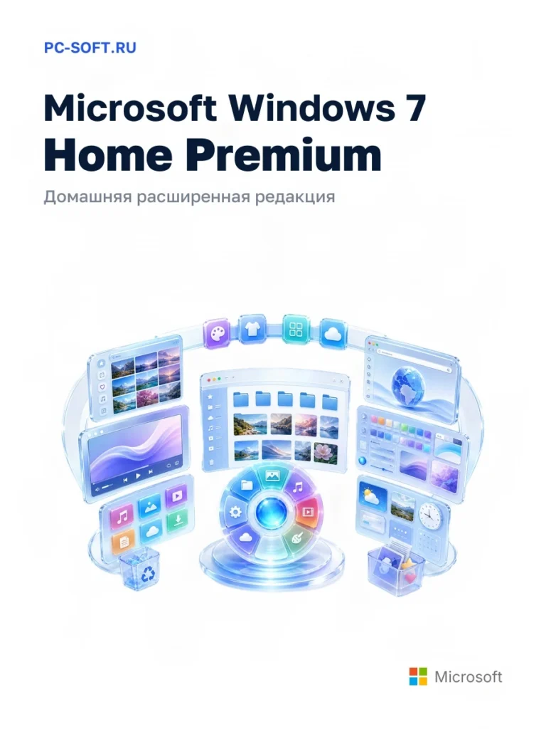 Microsoft Windows 7 Home Premium — домашняя расширенная редакция