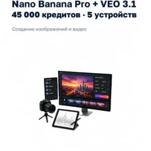 Nano Banana Pro на 5 устройств + VEO 3.1 + Google Gemini…