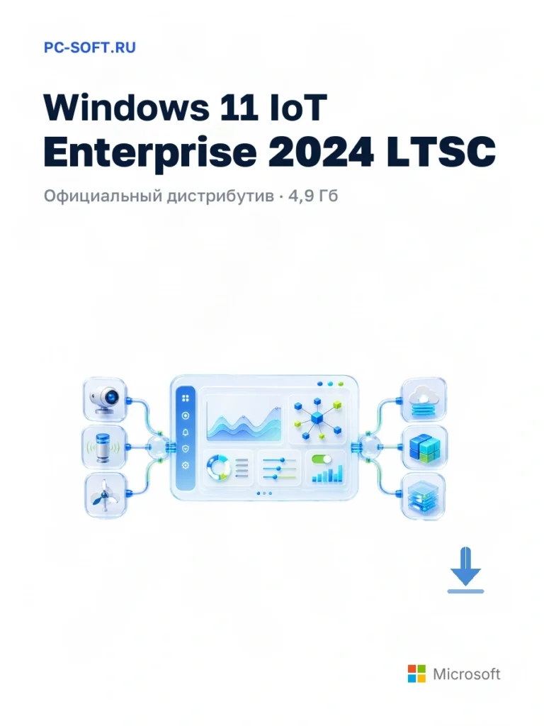 Windows 11 IoT Enterprise 2024 LTSC — официальный дистрибутив, 4,9 Гб