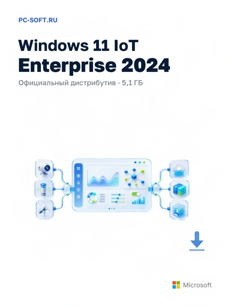Windows 11 IoT Enterprise 2024 — официальный дистрибутив, 5,1 ГБ